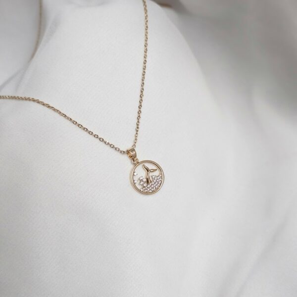 Sirens Dive Gold Necklace