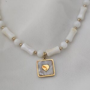 Vivacious Ancient White Golden Bracelet