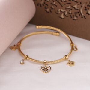 Celestial Charm Golden Bloom Kada