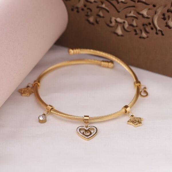 Celestial Charm Golden Bloom Kada