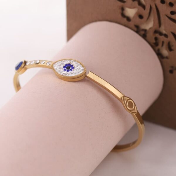 GlowGuard Flower Golden Kada