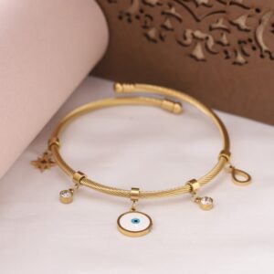 LoveGuard Charm Golden Kada