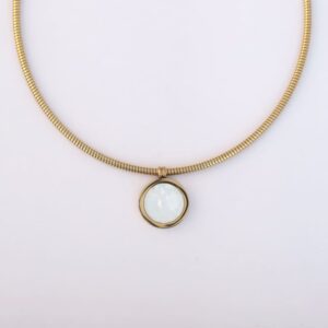 Roman Reversible Pendant Necklace