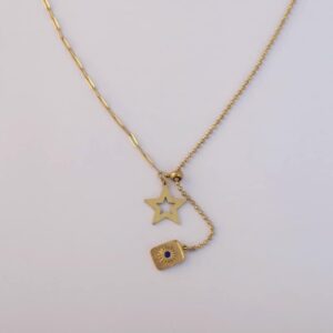 Starry Dual Chain Necklace