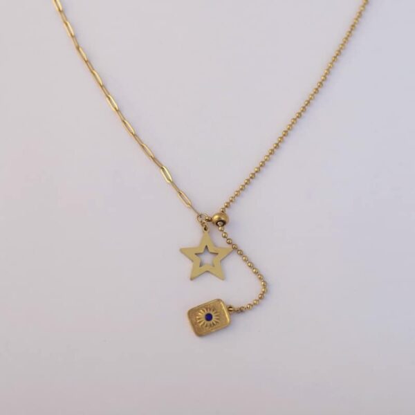 Starry Dual Chain Necklace