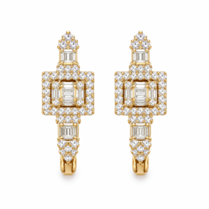 Aurelia Geometric Hoop Earrings