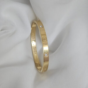 Cartier Diamond Golden Bracelet