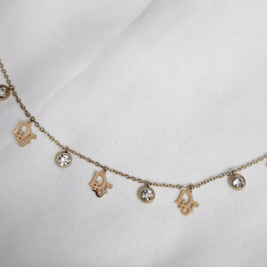 Dior Round Golden Necklace