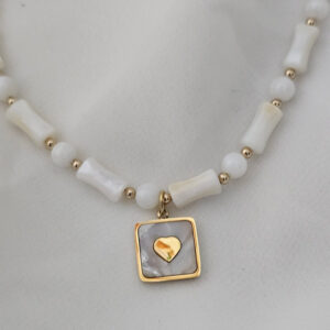 Vivacious Ancient White Golden Bracelet