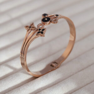 Blush Bloom Rose Gold Kada