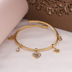 Celestial Charm Golden Bloom Kada
