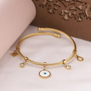 LoveGuard Charm Golden Kada
