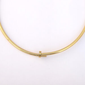 Timeless Elegance Round Hasli Necklace