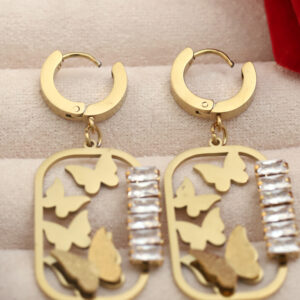 Fluttering Grace Butterfly Earrings
