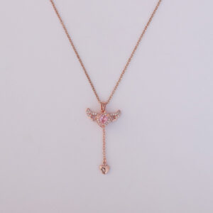 Angel’s Embrace Rose Gold Necklace