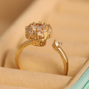 Celestial Blossom Diamond Ring