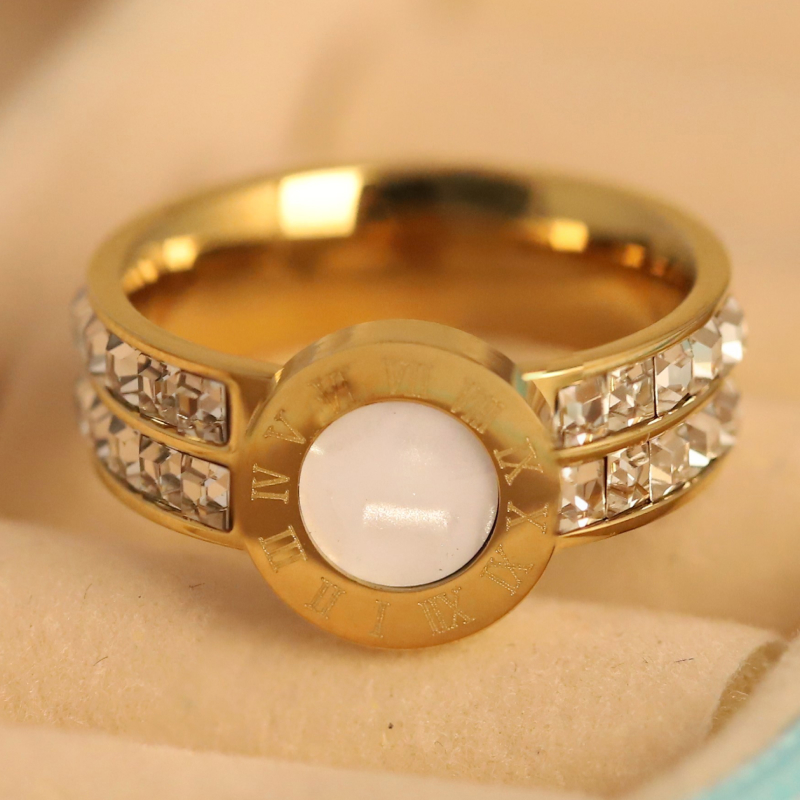 Luminous Orbit Crystal Ring