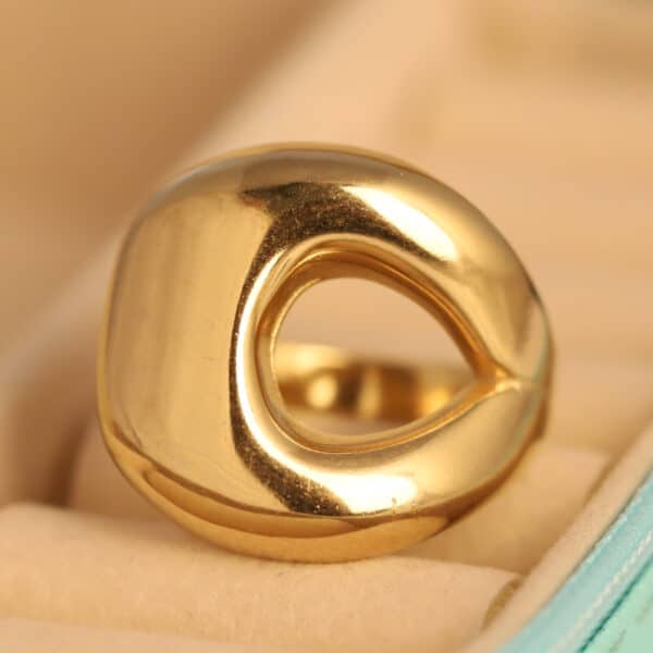 Celestial Twist Gold Ring