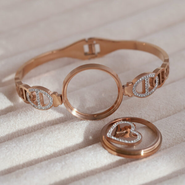 Elysian Lock Heart Kada - Image 3