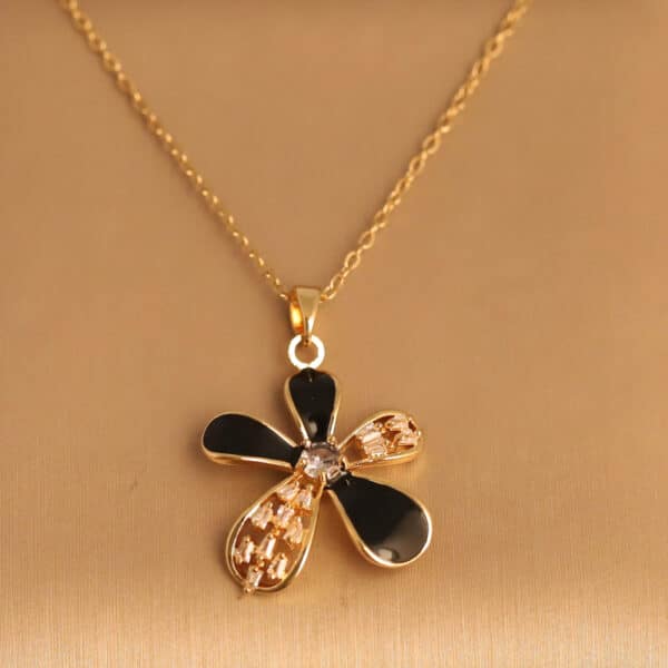 Enchanted Blossom Pendant Necklace - Image 3