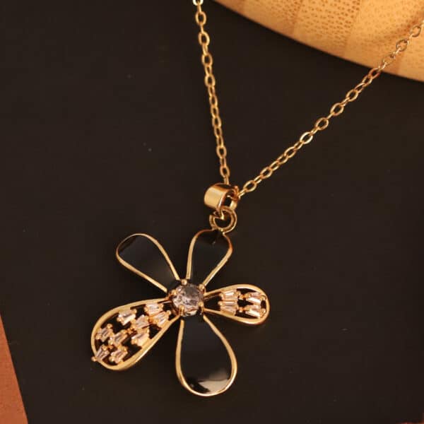 Enchanted Blossom Pendant Necklace - Image 2