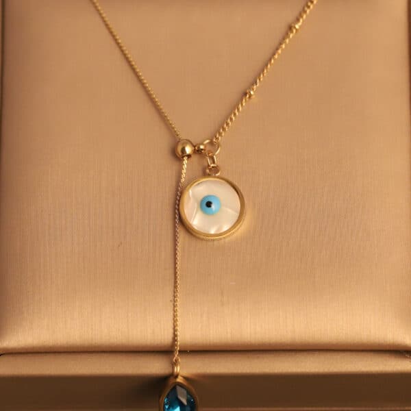 Eye of Protection Pendant Necklace - Image 3