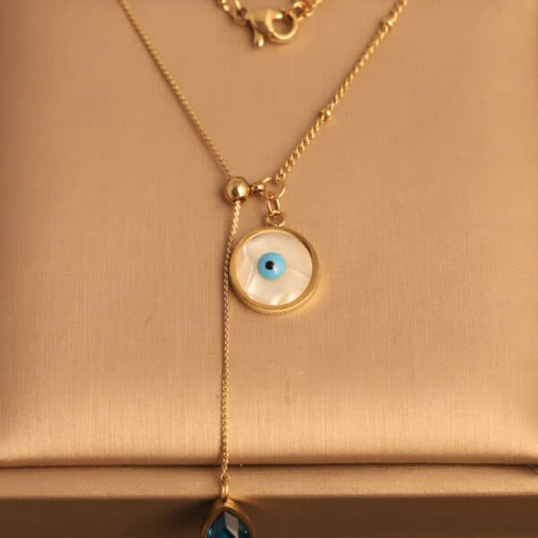 Eye of Protection Pendant Necklace
