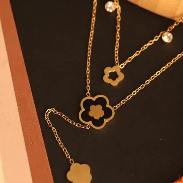 Floral Bliss Charm Necklace