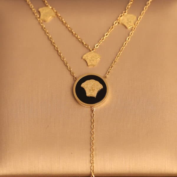 Golden Lotus Bloom Necklace