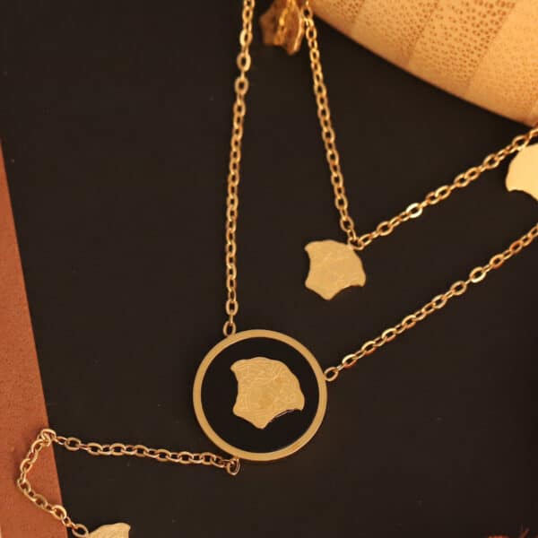Golden Lotus Bloom Necklace