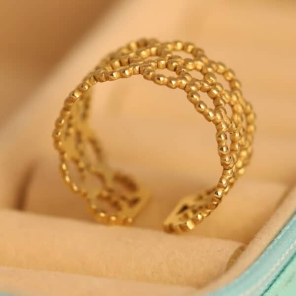 Golden Orbit Ring - Image 2