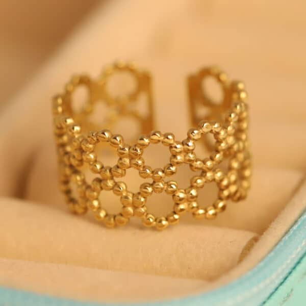Golden Orbit Ring - Image 3