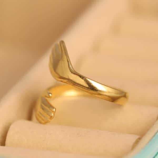 Hands of Grace Gold Ring - Image 2