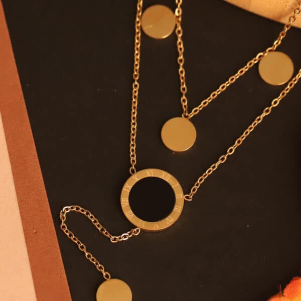 Lunar Glow Charm Necklace
