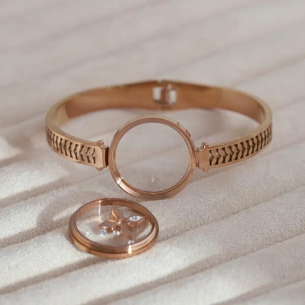 Memory Capsule Rose Gold Kada - Image 2
