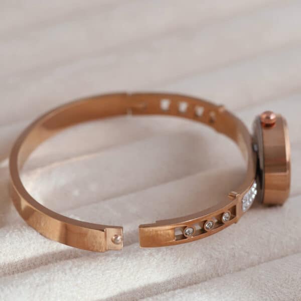 Rosé Aura Time Rose-Gold Kada - Image 2