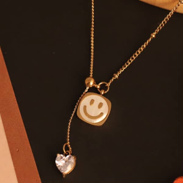 Smiley Joy Pendant Necklace