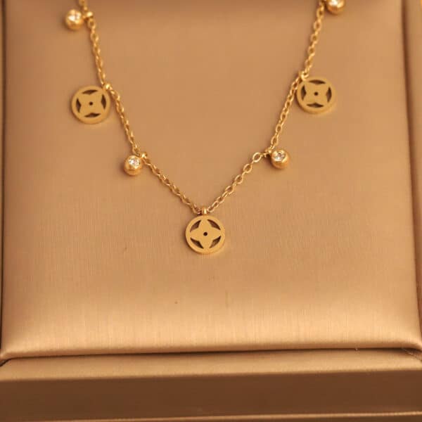 Starburst Charm Necklace