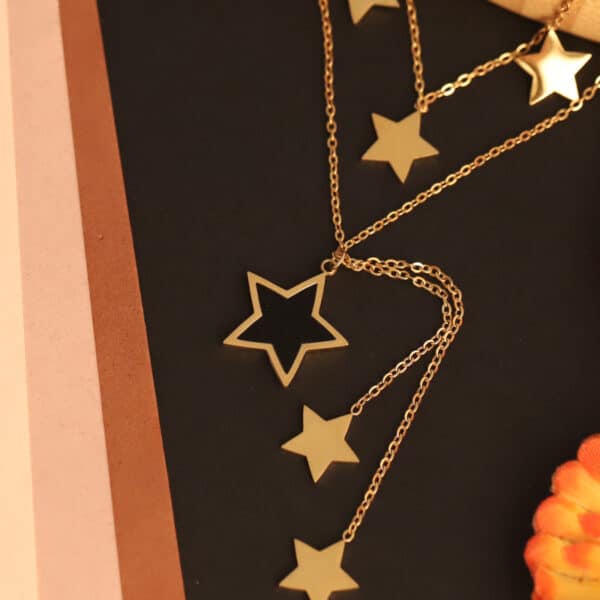 Starry Nights Charm Necklace