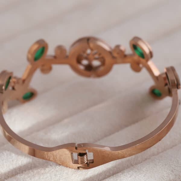 Tree of Life Emerald Bracelet - Image 3